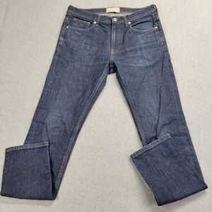 Everlane Skinny Jean Mens‎ 31x32 Dark Rinse Stretch Denim Trendy Preppy Classic